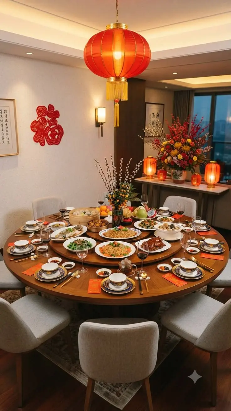 Chinese Banquet Table
