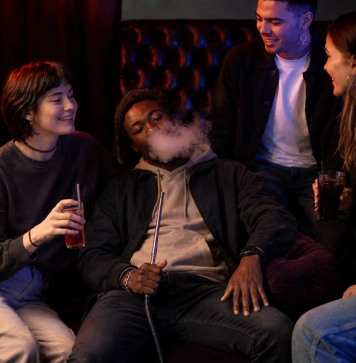 Shisha pipe close-up